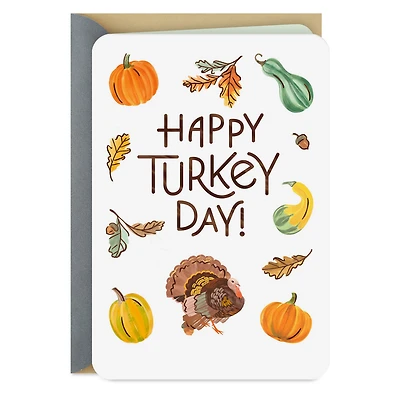 A Day Stuffed With Happy Times Thanksgiving Card for only USD 2.99 | Hallmark