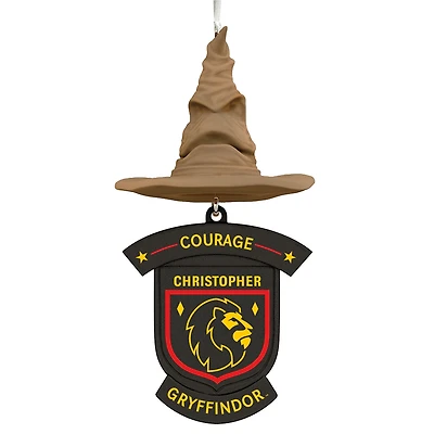 Harry Potter™ Sorting Hat House Trait Personalized Ornament