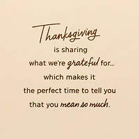 Sharing Time, Stories and Laughter Thanksgiving Card for only USD 6.99 | Hallmark