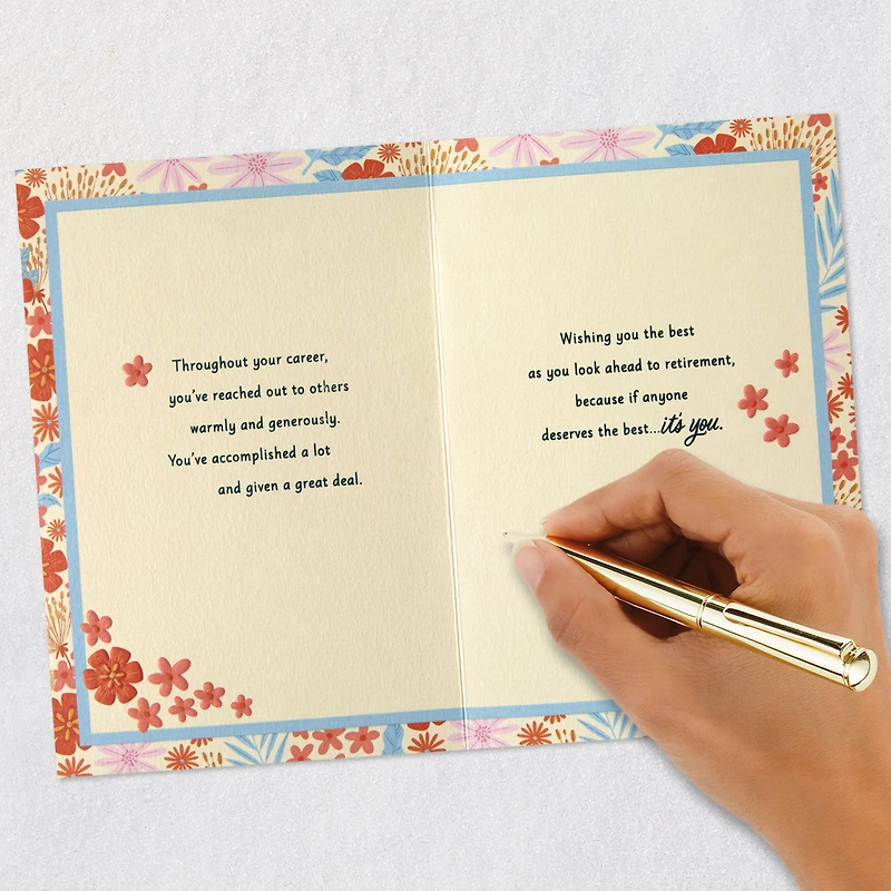 You Truly Made a Difference Here Retirement Card for only USD 5.99 | Hallmark
