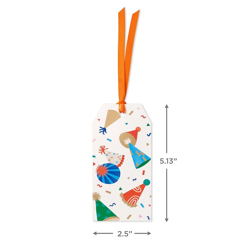 Party Hats and Confetti Large Gift Tag for only USD 0.99 | Hallmark
