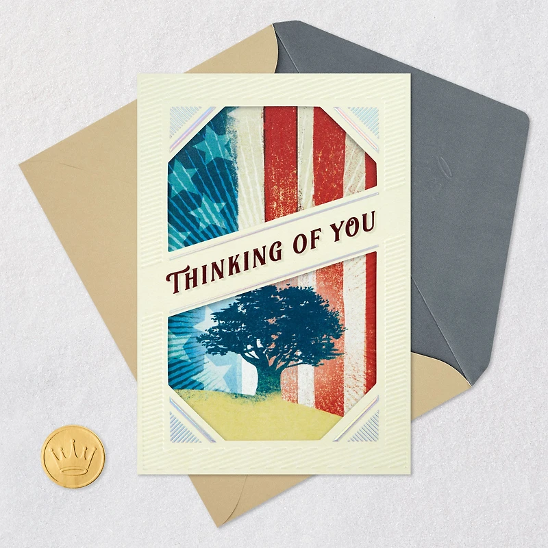 Thinking of You Military Appreciation Card for only USD 6.99 | Hallmark