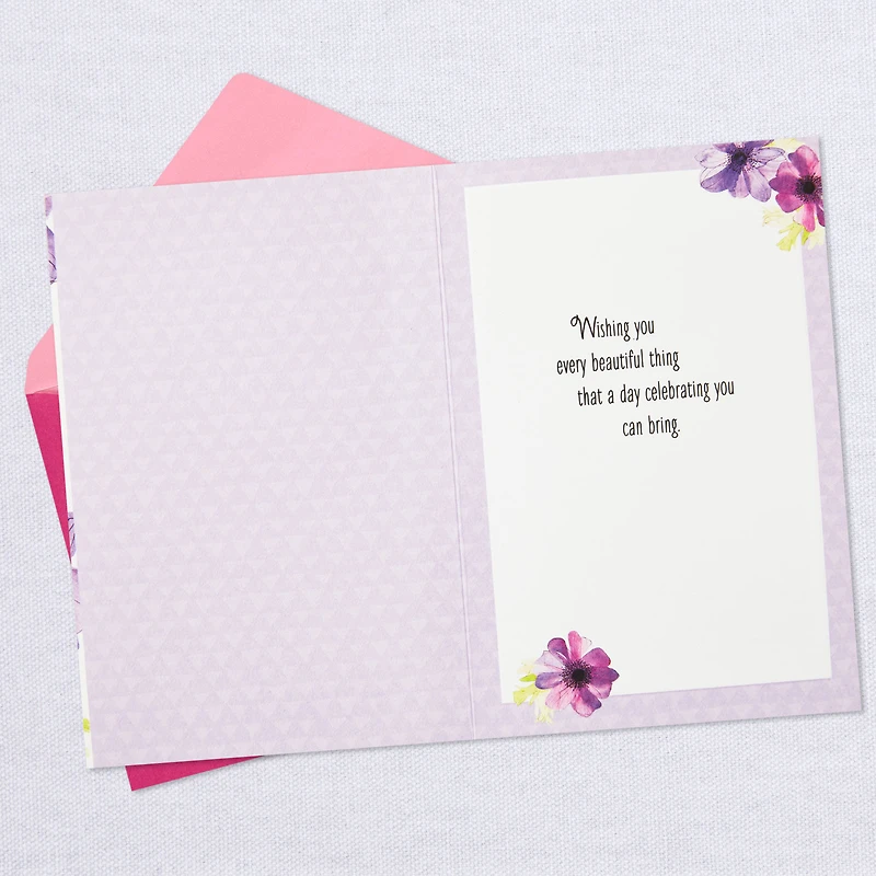 Wishing You Every Beautiful Thing Birthday Card for only USD 3.99 | Hallmark