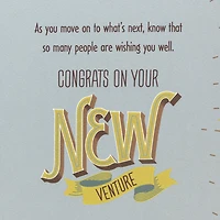 Congrats on Your New Venture Congratulations Card for only USD 4.59 | Hallmark