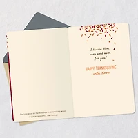 I Thank God Over and Over for You Romantic Religious Thanksgiving Card for only USD 3.99 | Hallmark