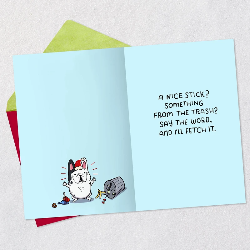 Best Hooman Ever Funny Christmas Card From Dog for only USD 2.99 | Hallmark