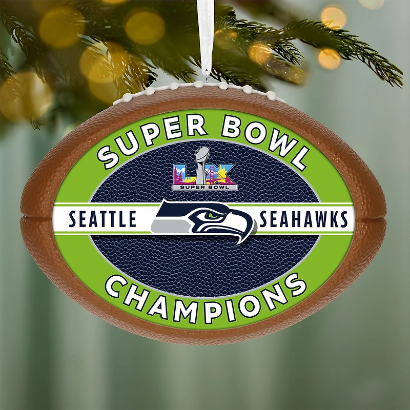 NFL Seattle Seahawks Super Bowl LX Commemorative Ornament for only USD 29.99 | Hallmark
