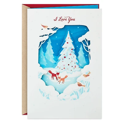 I Love You With All My Heart Romantic Christmas Card for only USD 7.59 | Hallmark