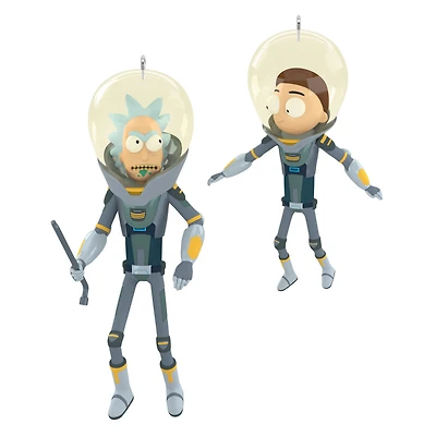 Rick and Morty "Get Back in the Car, Morty!" Ornaments, Set of 2 for only USD 36.99 | Hallmark