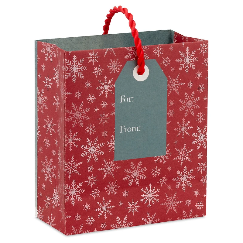4.6" Winter Wishes Snowman Holiday Gift Card Holder Mini Bag for only USD 2.49 | Hallmark