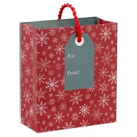 4.6" Winter Wishes Snowman Holiday Gift Card Holder Mini Bag for only USD 2.49 | Hallmark