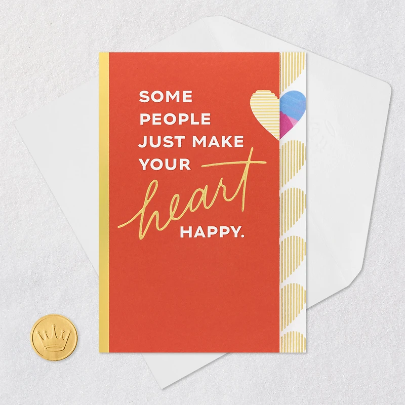 You Make My Heart Happy Valentine's Day Card for Friend for only USD 5.99 | Hallmark