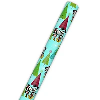 Disney Vintage Mickey and Minnie on Blue Christmas Wrapping Paper Roll, 25 sq. ft. for only USD 4.99 | Hallmark