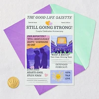Your Love Still Makes the Front Page Anniversary Card for Couple for only USD 5.99 | Hallmark