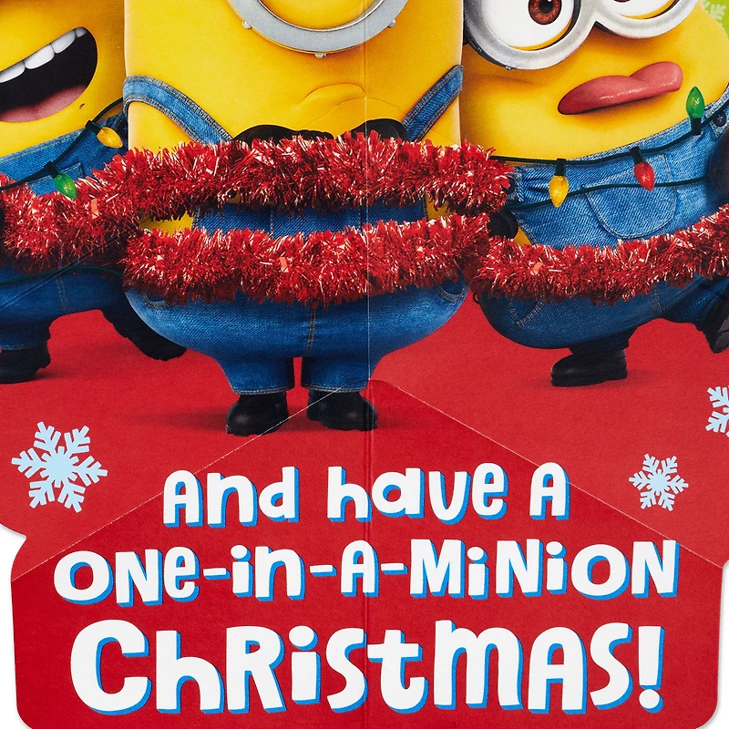 Despicable Me Minions Jolly Style Musical Pop-Up Christmas Card for only USD 7.59 | Hallmark