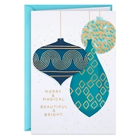 Merry and Bright Ornaments Boxed Christmas Cards, Pack of 16 for only USD 12.49 | Hallmark