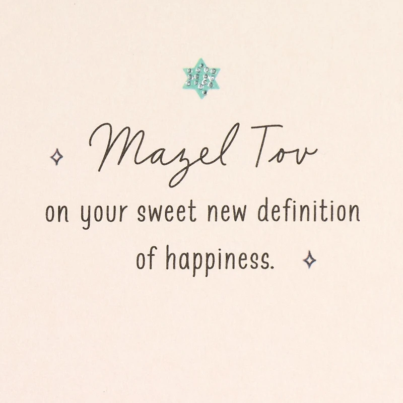 Mazel Tov on Your Sweet Little Blessing New Baby Card for only USD 4.99 | Hallmark