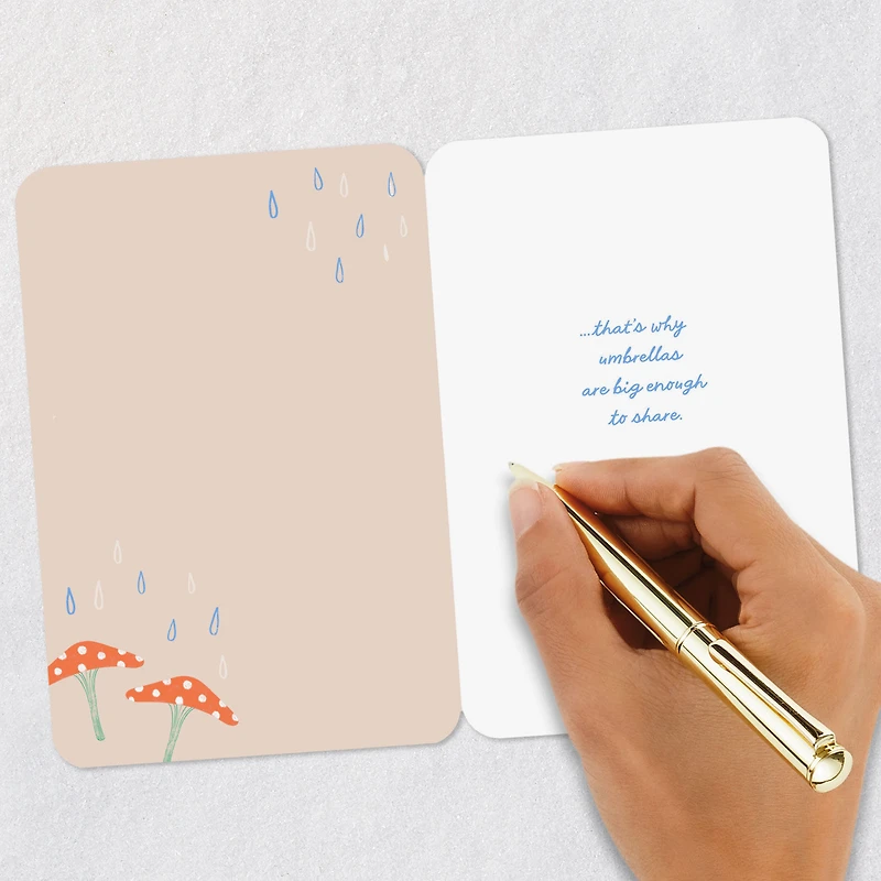 Rainy Days Will Come and Go Encouragement Card for only USD 2.99 | Hallmark
