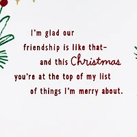 Celebrating the Gift of Friendship Christmas Card for Friend for only USD 4.99 | Hallmark