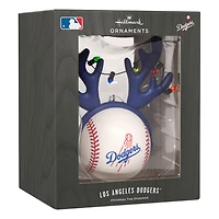 MLB Los Angeles Dodgers™ Reindeer Baseball Hallmark Ornament for only USD 12.99 | Hallmark