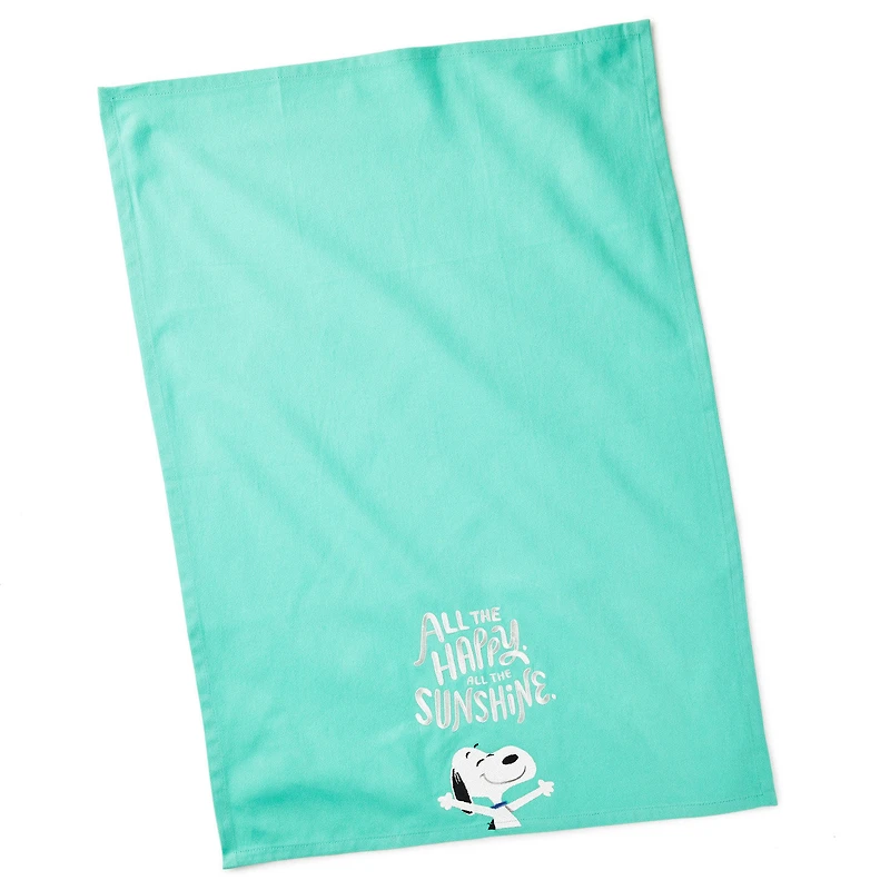 Peanuts® All the Happy Snoopy Tea Towel for only USD 14.99 | Hallmark