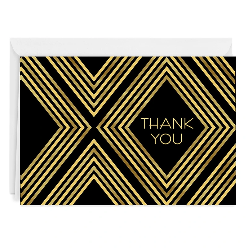 Art Deco Diamonds Custom Thank You Card for only USD 4.99 | Hallmark