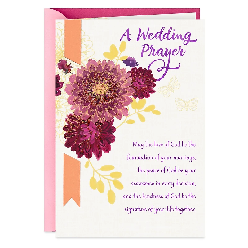 A Prayer for Love and Happiness Always Religious Wedding Card for only USD 4.99 | Hallmark