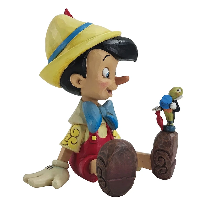 Jim Shore Disney Pinocchio and Jiminy Cricket Figurine, 5.75" for only USD 59.99 | Hallmark