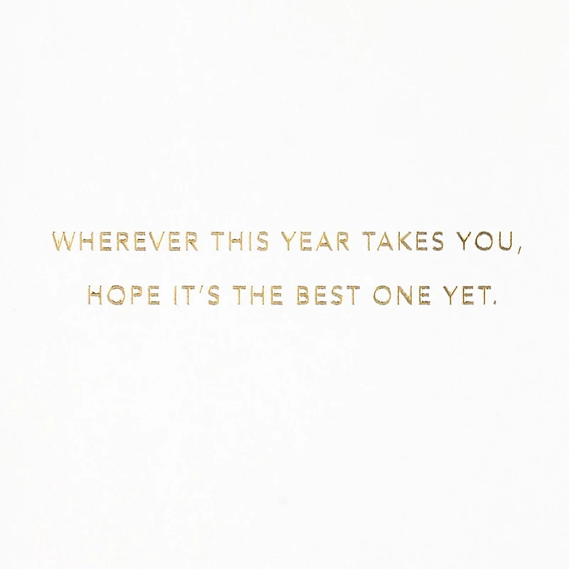 Wherever This Year Takes You Birthday Card for only USD 7.59 | Hallmark