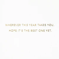 Wherever This Year Takes You Birthday Card for only USD 7.59 | Hallmark
