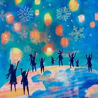 UNICEF Winter Lanterns Boxed Holiday Cards, Pack of 12 for only USD 12.50 | Hallmark