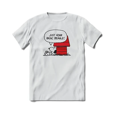 Brief Insanity Snoopy Basic Beagle White T-Shirt for only USD 27.99 | Hallmark