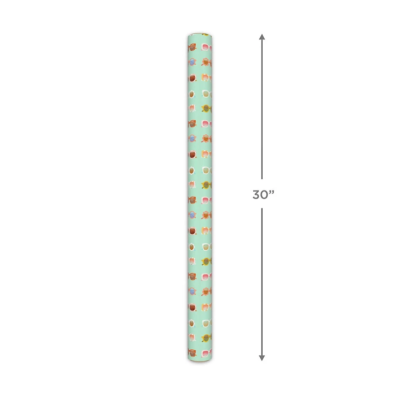 Sunglasses on Mint Wrapping Paper, 20 sq. ft. for only USD 4.99 | Hallmark