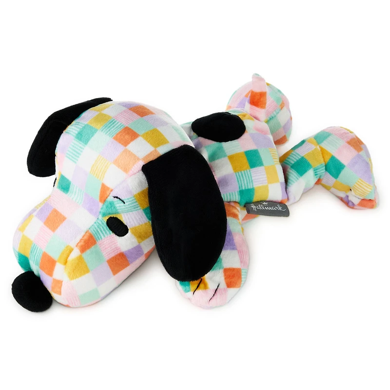 Peanuts® Pastel Patchwork Floppy Snoopy Plush, 11" L for only USD 18.99 | Hallmark