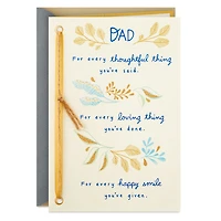 Thoughtful, Loving Happy Smiles Father's Day Card From Daughter for only USD 6.99 | Hallmark