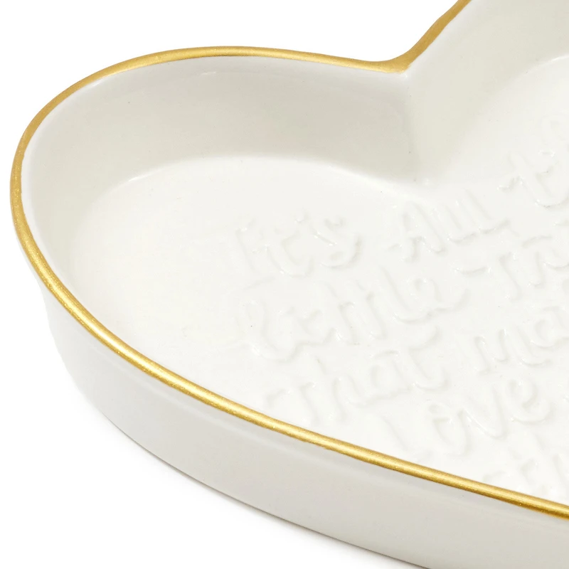 All the Little Things Heart-Shaped Trinket Dish for only USD 22.99 | Hallmark