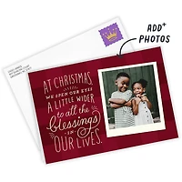 All the Blessings Custom Christmas Card for only USD 4.99 | Hallmark