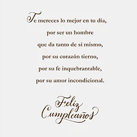 Husband and Friend Spanish-Language Religious Birthday Card for only USD 3.99 | Hallmark