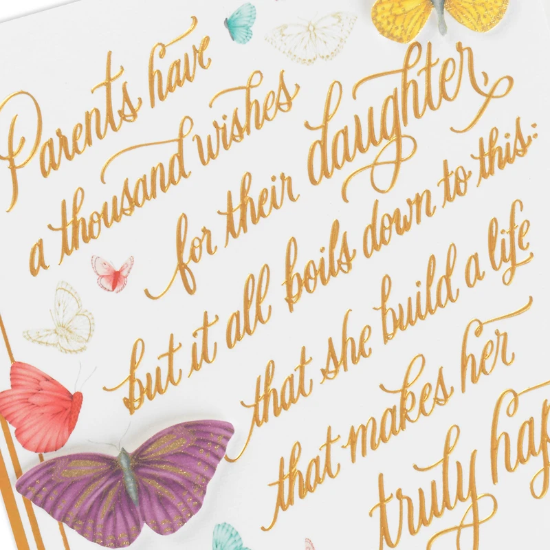 The Life You've Made Birthday Card for Daughter From Parents for only USD 7.99 | Hallmark