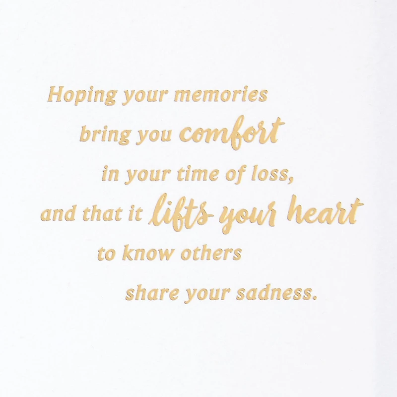 Well-Lived and Well-Loved Sympathy Card for only USD 7.99 | Hallmark
