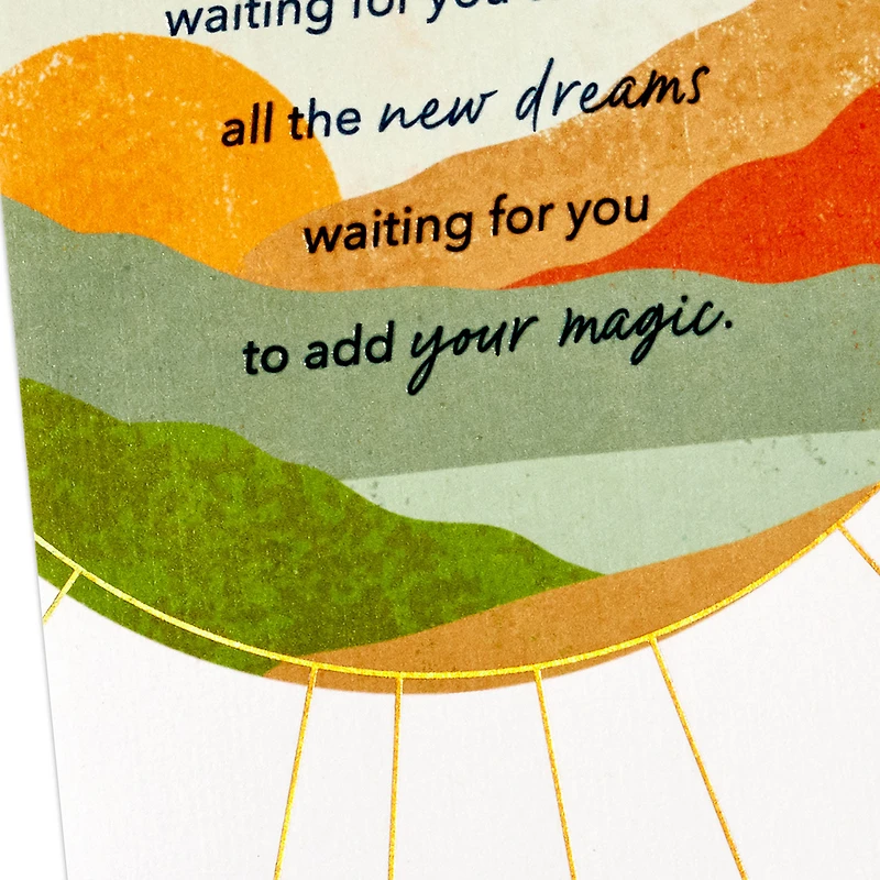 New Places, New People, New Dreams Goodbye Card for only USD 5.59 | Hallmark