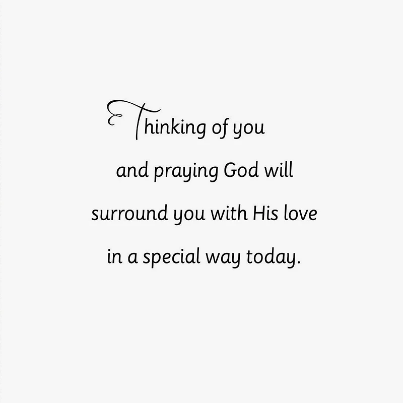 Praying God Will Surround You With His Love Thinking of You Card for only USD 3.99 | Hallmark