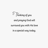 Praying God Will Surround You With His Love Thinking of You Card for only USD 3.99 | Hallmark
