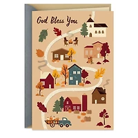 Season of Grateful Hearts Religious Thanksgiving Card for only USD 2.00 | Hallmark