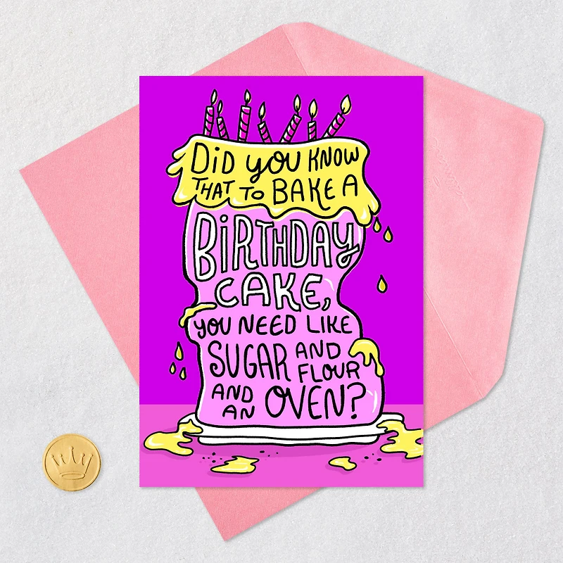 Pardon My Domestic Skills Funny Birthday Card for only USD 4.49 | Hallmark