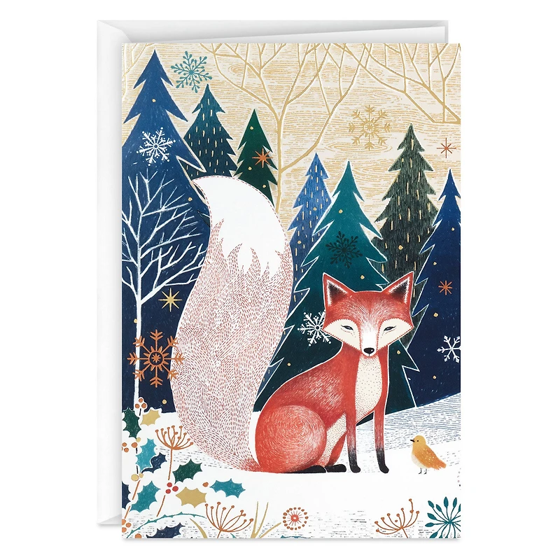 UNICEF Fox in Forest Boxed Holiday Cards, Pack of 12 for only USD 12.50 | Hallmark