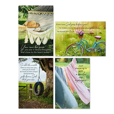 Sunny Scenes Assorted Religious Care and Concern Cards, Box of 12 for only USD 8.99 | Hallmark
