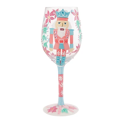 Lolita Nutcracker Delight Handpainted Wine Glass, 15 oz. for only USD 32.99 | Hallmark