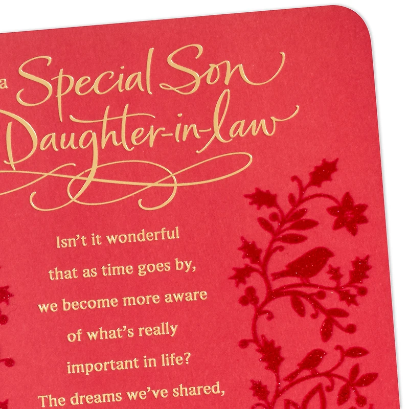 Warm Feelings Christmas Card for Son and Daughter-in-Law for only USD 6.59 | Hallmark