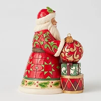 Jim Shore Heartwood Creek Santa Figurine With 2025 Dated Ornament, 7.5" for only USD 64.99 | Hallmark